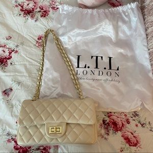 L.T.L London Classic Bag (Medium) in Cream